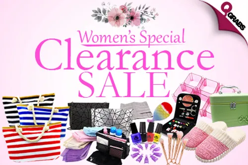 From QR10 Gear Up Ladies for Our Women's Special Clearance Sale!  (Up to QR189 Value)